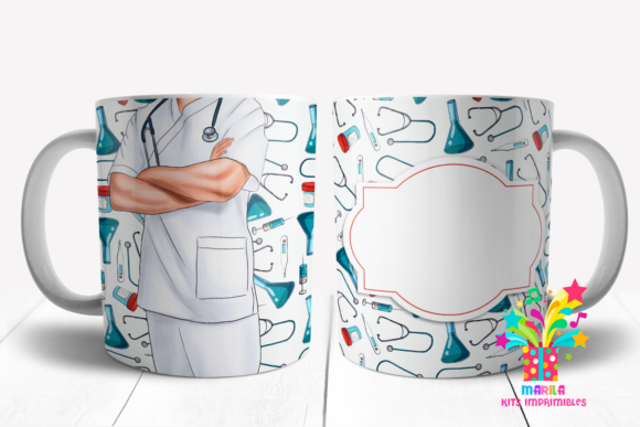 Download Male Nurse Mug Sublimation Designs #1 - Mug sublimation designs Collection