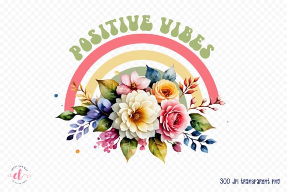 Download Positive Vibes PNG Sublimation Transfers - Transfers Collection