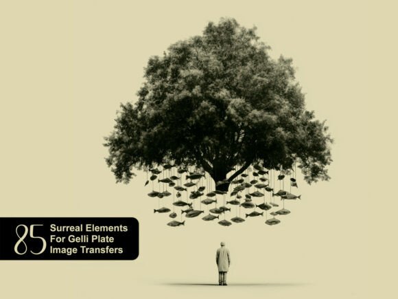 Download 89 Surreal Gel Plate Image Transfers - Premium Resources