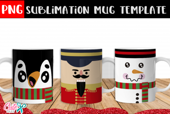 Download Christmas Faces Mug Sublimation Designs - Mug sublimation designs Collection
