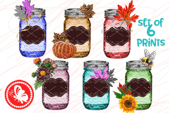 Download Mason Jar Bundle Sublimation Transfers - Transfers Collection