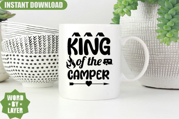 Download King of the Camper Svg Design - Premium Resources