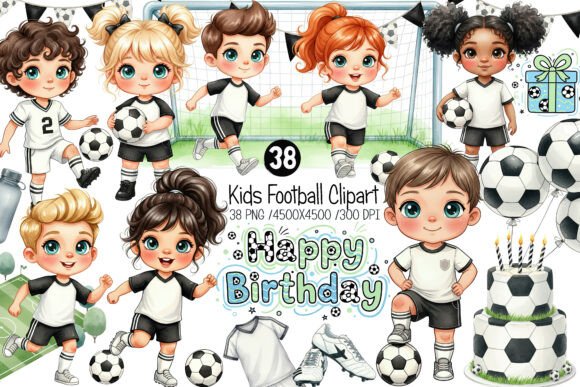 Download Kids Soccer Clipart, Football Clipart - Soccer Collection
